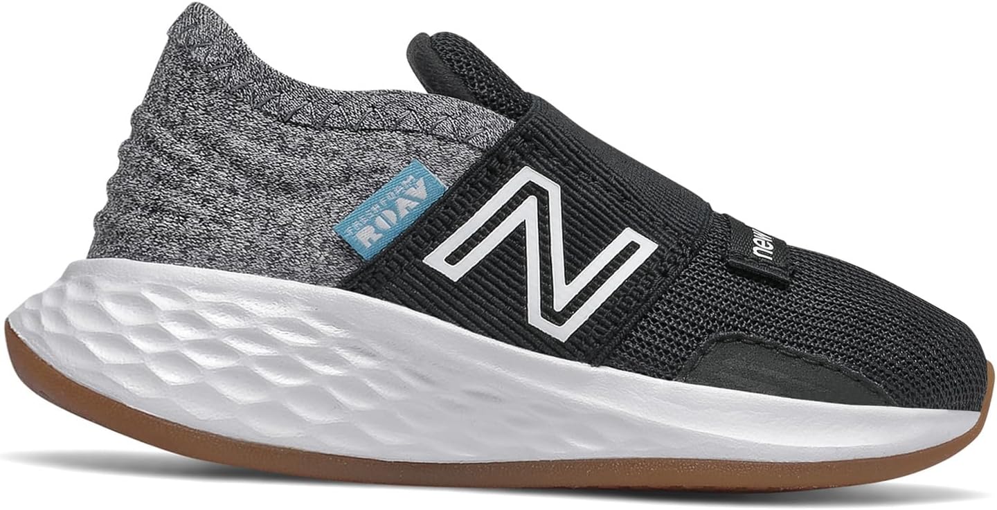 

Кроссовки для бега New Balance Men's Fresh Foam Roav V1 Bungee, Black/Light Aluminum
