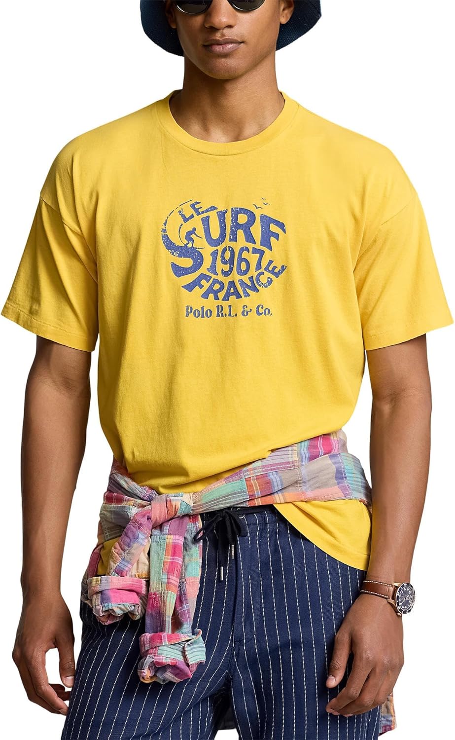 

Мужская футболка POLO RALPH LAUREN Vintage Fit Jersey Graphic T-Shirt, Signal Yellow, Желтый, Мужская футболка POLO RALPH LAUREN Vintage Fit Jersey Graphic T-Shirt, Signal Yellow