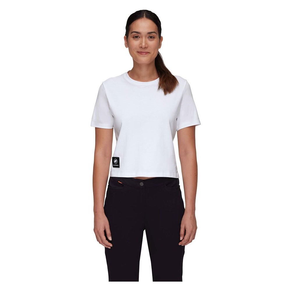 

Футболка Mammut Massone Cropped Patch, белый
