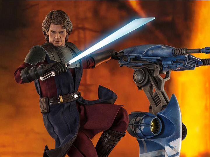 

Фигурка Star Wars: The Clone Wars TMS020 Anakin Skywalker and STAP 1/6 Scale Figure Hot Toys