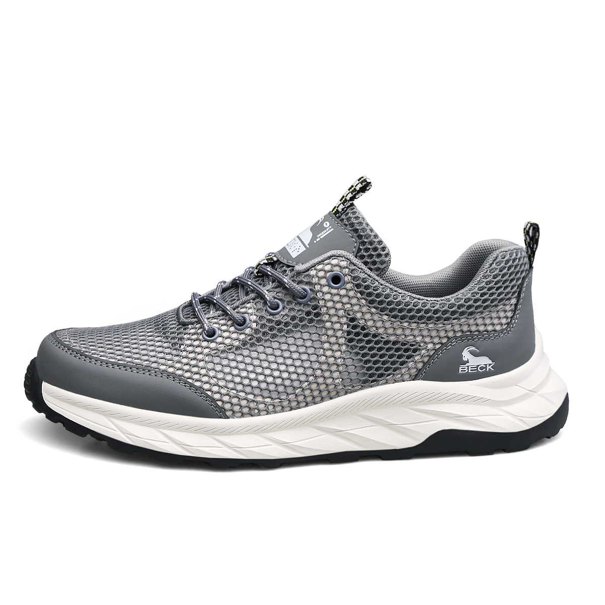 

BECK Мужские повседневные кроссовки Low Top серые, цвет Gray