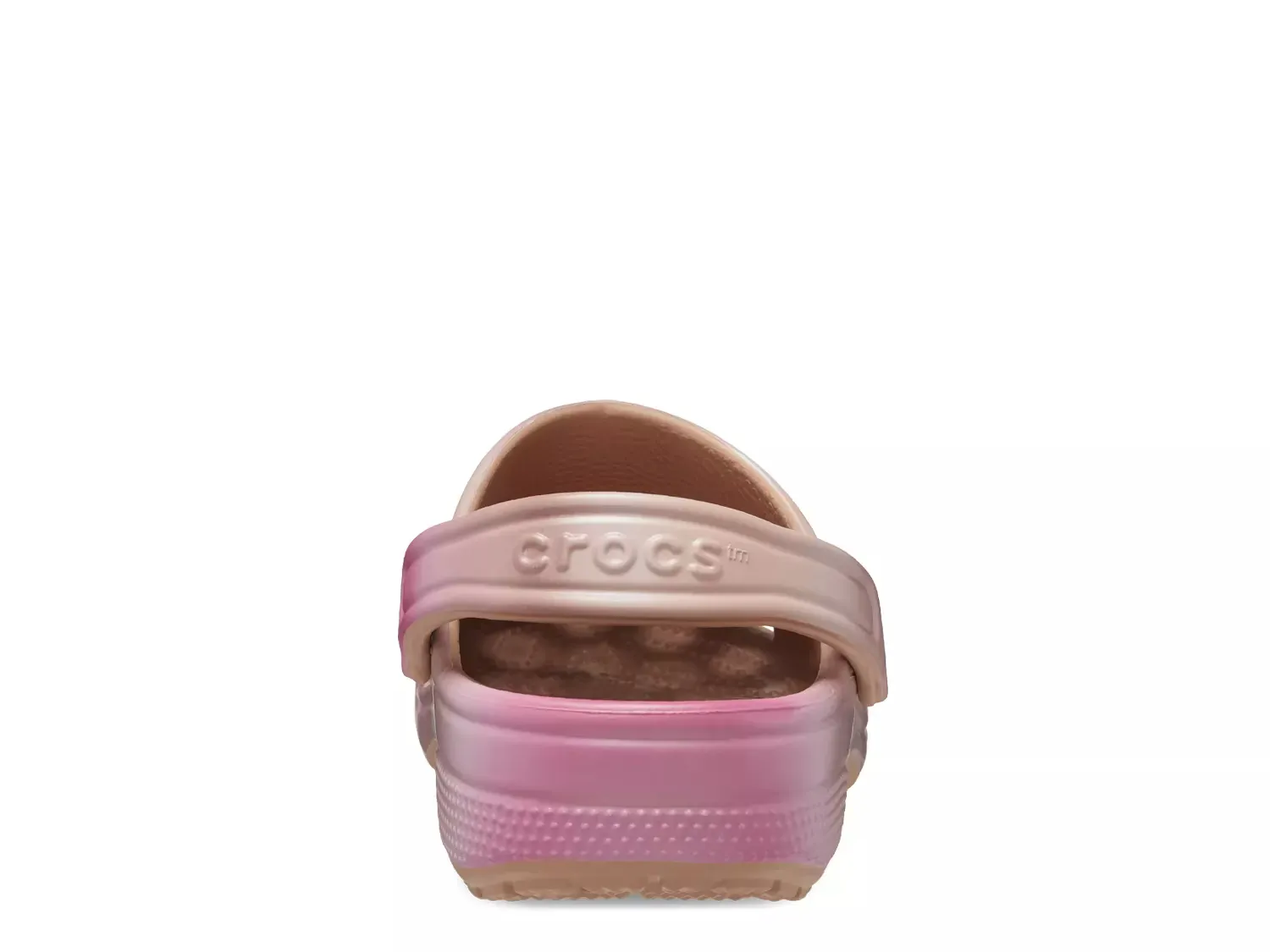 Классические сабо Crocs, Beige/Pink — фото 3