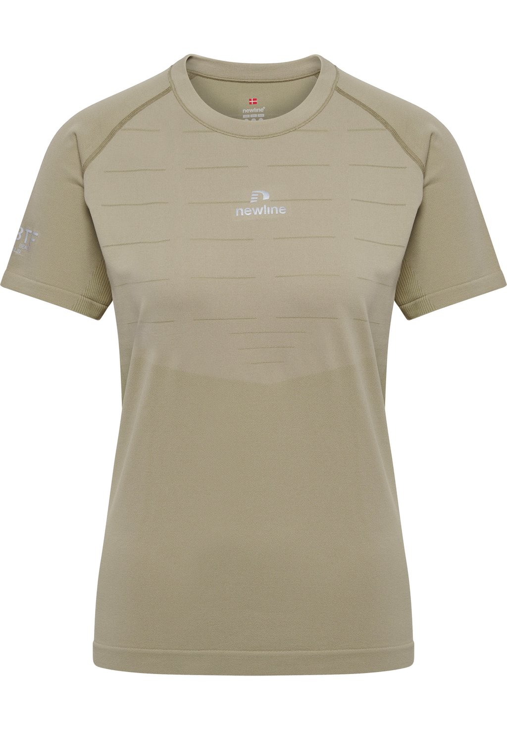 

Футболка с принтом PACE SEAMLESS TEE Newline, цвет silver sage