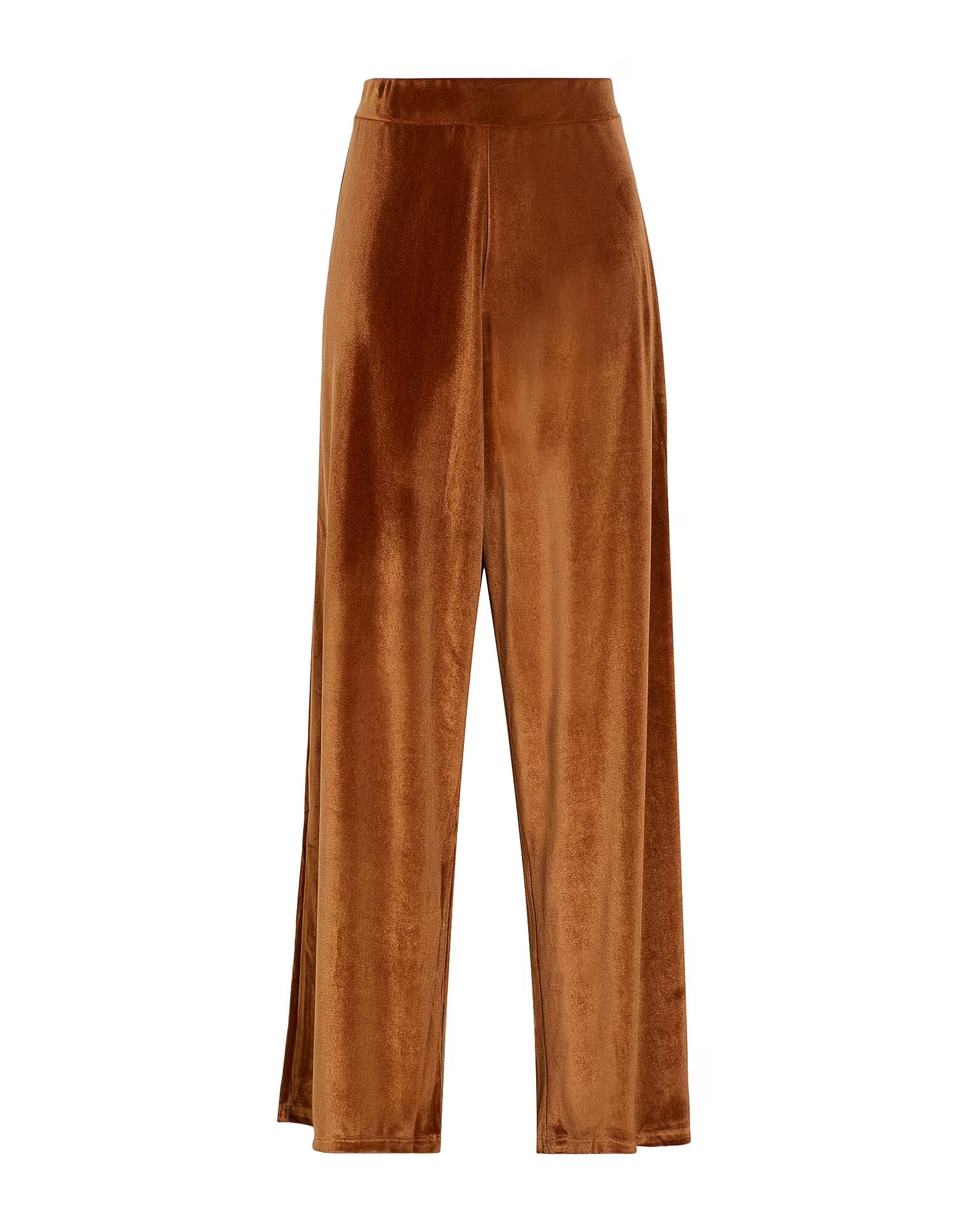 

Брюки Velvet High-Waist Wide Leg Pants 8 By Yoox, светло-коричневый