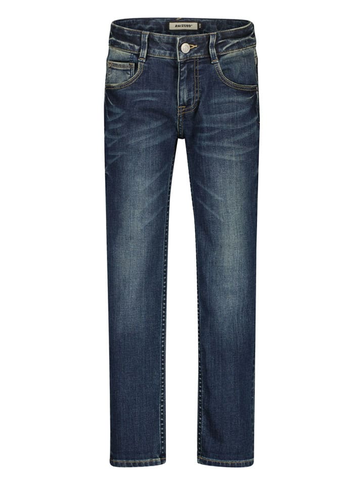 

Джинсы "Berlin" - Прямой крой - темно-синего цвета RAIZZED