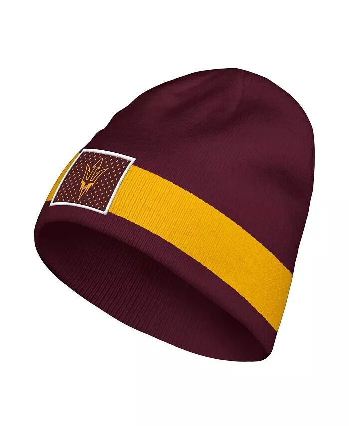 

Мужская шапка-бини Maroon Arizona State Sun Devils Locker Room adidas