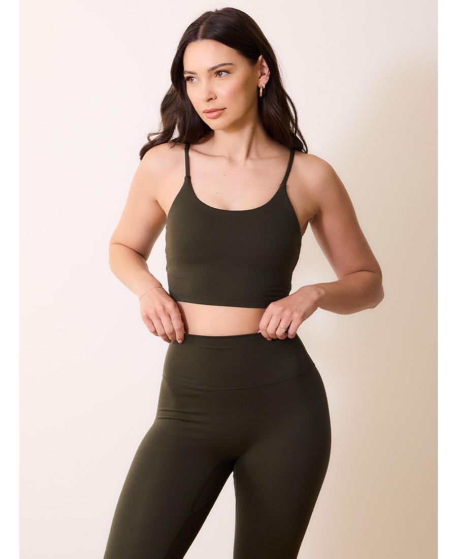 

Женский спортивный бюстгальтер 24/7 Revitalise LOVALL, Deep olive