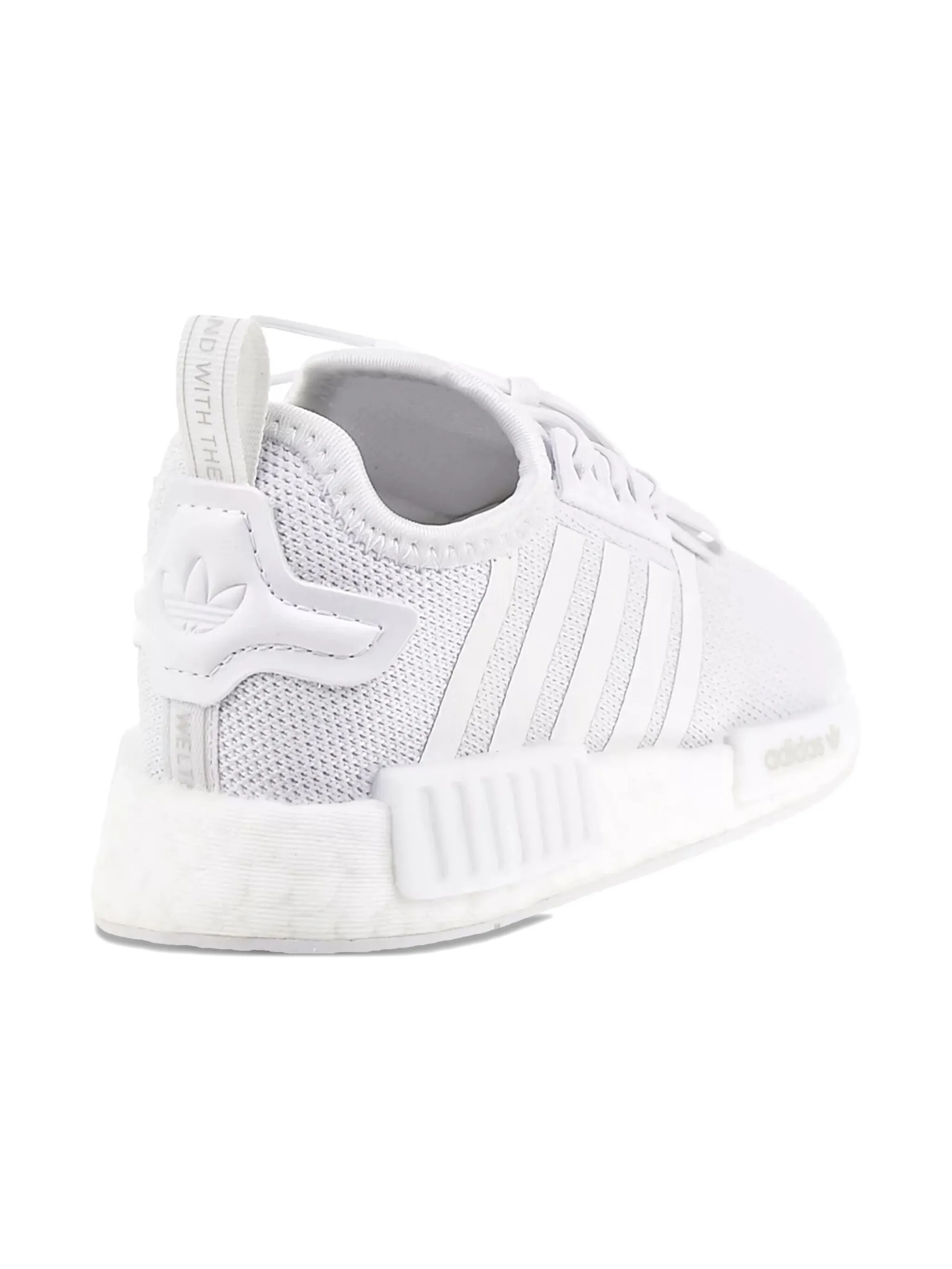 Кроссовки NMD R1 Adidas Kids, белый — фото 3