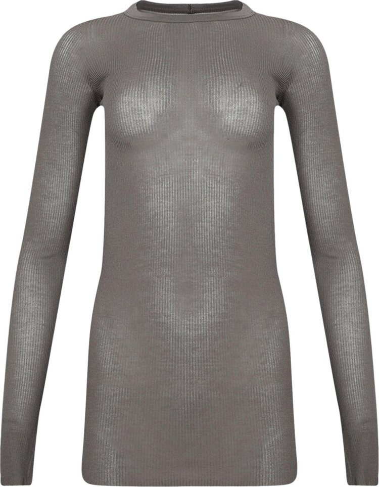 

Футболка Rick Owens Long-Sleeve Rib 'Dust', загар