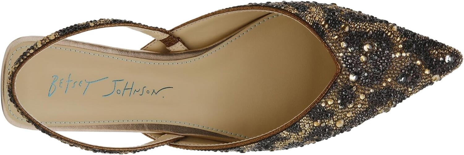 Туфли на плоской подошве Blue by Betsey Johnson Vance Mule, цвет Leopard — фото 2