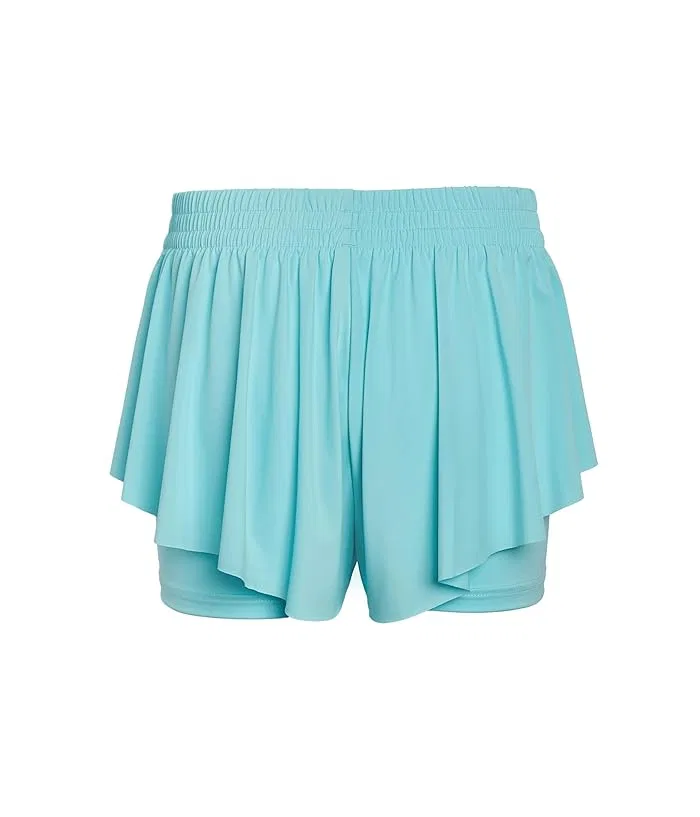 Шорты Flowy Shorts Adidas Kids, Frozen Blue — фото 2