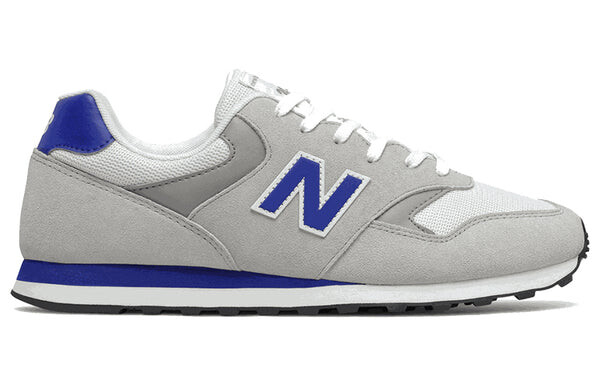 Кроссовки 393 серии ретро низкие повседневные New Balance, серый — фото 2