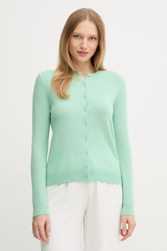 

Шерстяной кардиган United Colors Of Benetton, зеленый