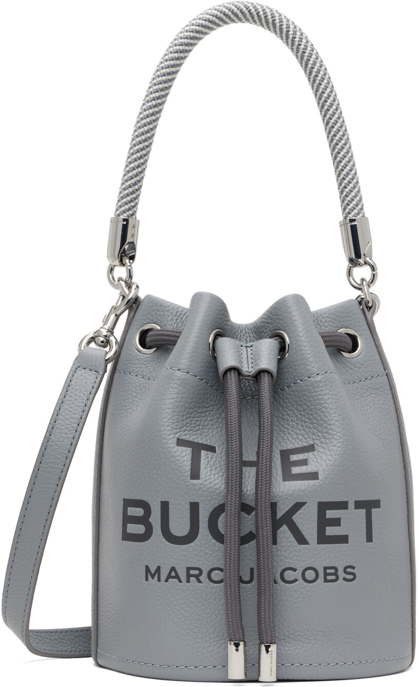 

Серая сумка-ведро Wolf Marc Jacobs