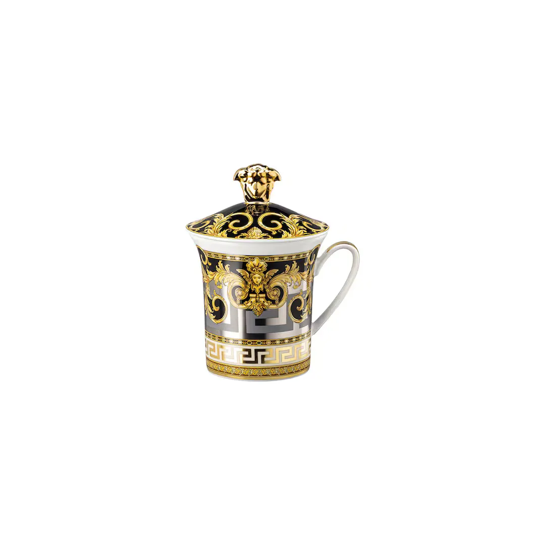 

Кружка с крышкой 30 Years Edition Prestige Gala Versace, черный