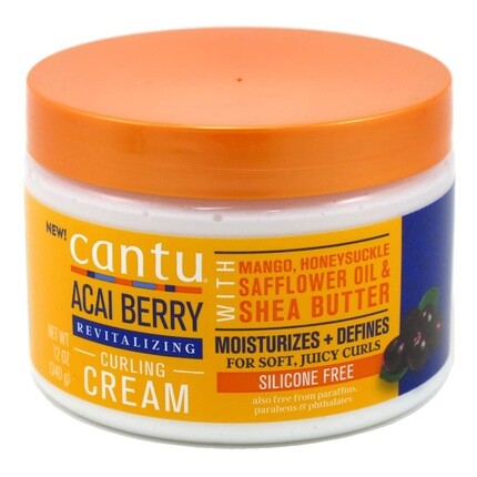 

Acai Berry Curling Cream Восстанавливающий 12 унций Cantu