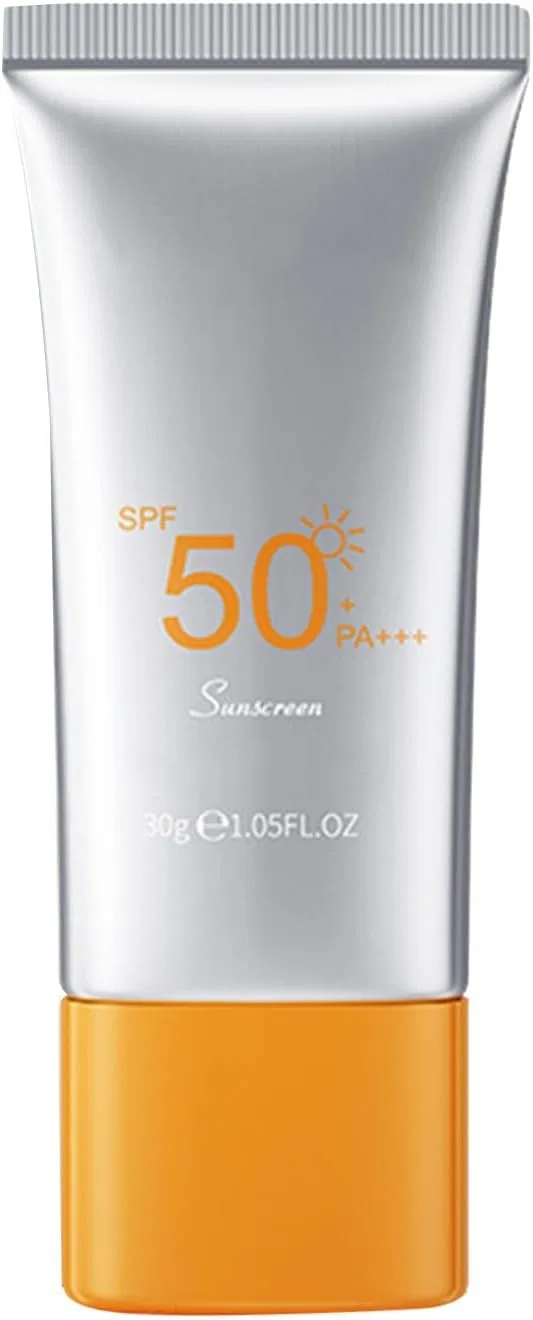 Солнцезащитный крем-мусс Sunscreen Milk SPF50 PA++++, водостойкий, увлажняющий, 73 г, серебристый