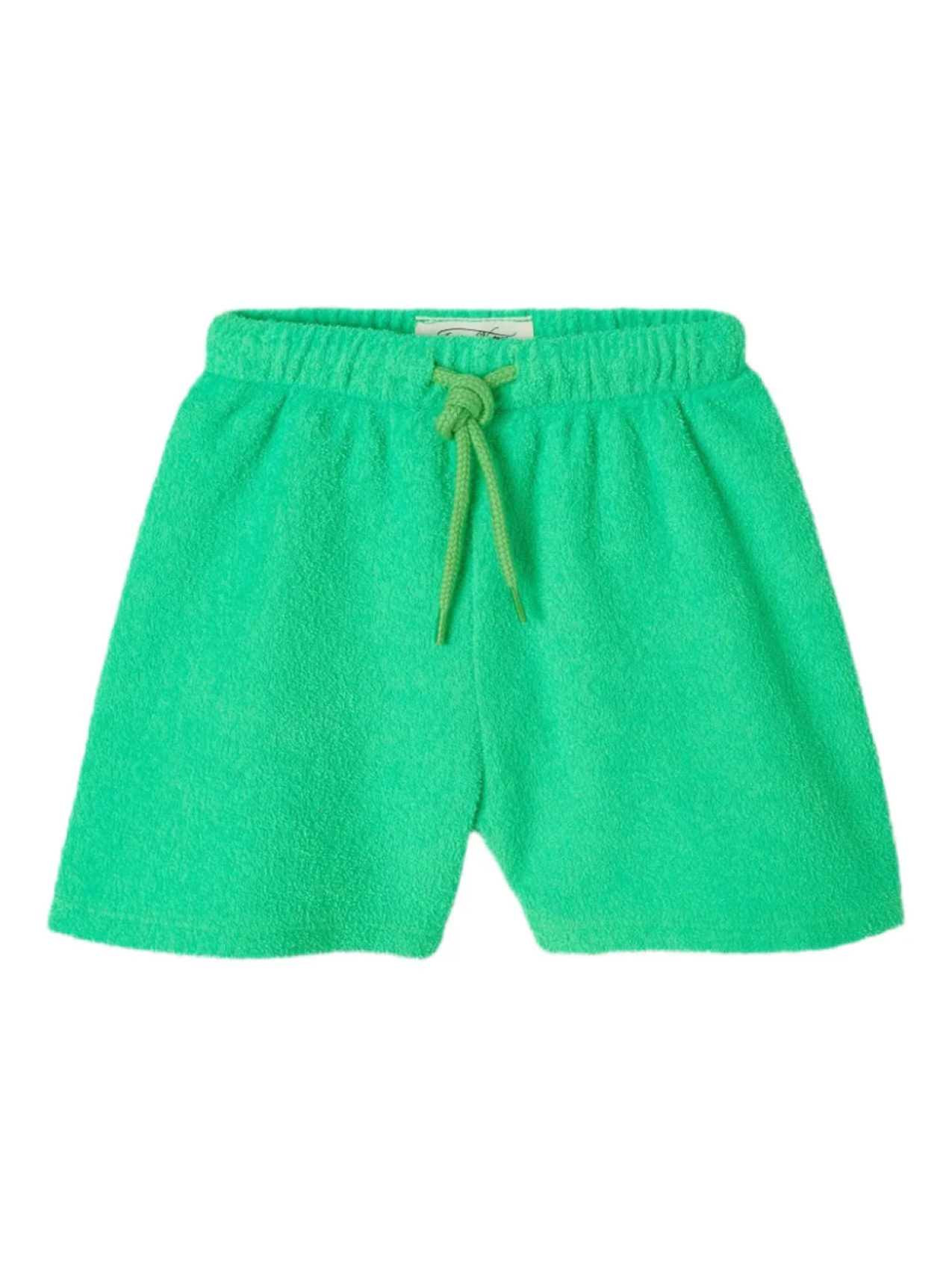 

Махровые шорты American Vintage Kids, зеленый