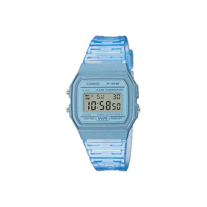

CASIO Часы Women's YOUTH Blue Watch F-91WS-2JH