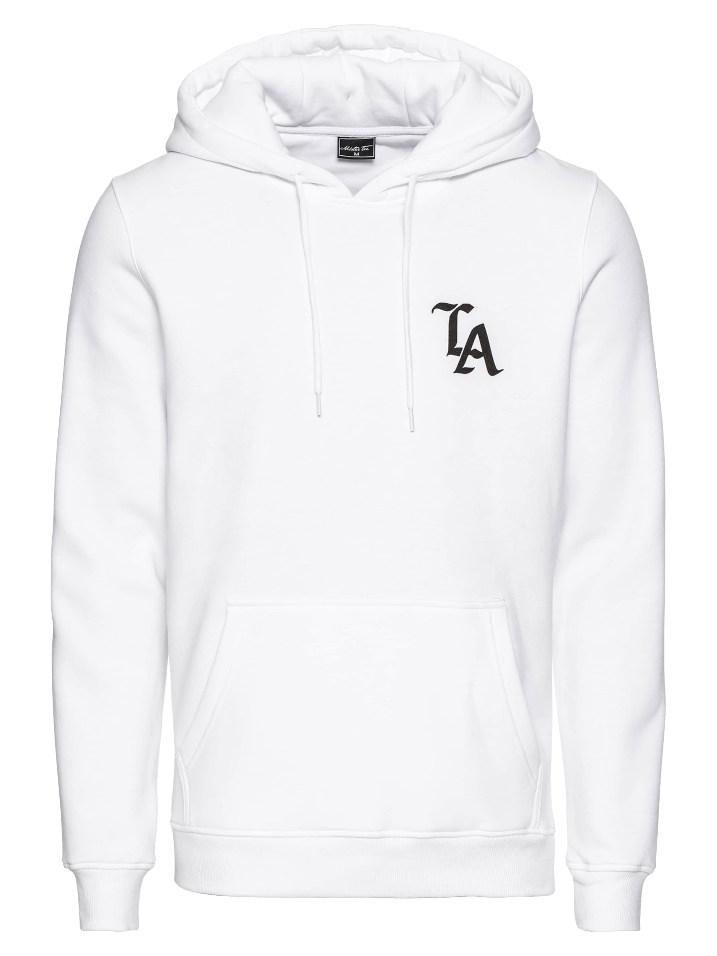 

Mister Tee Толстовка 'LA' в белом цвете