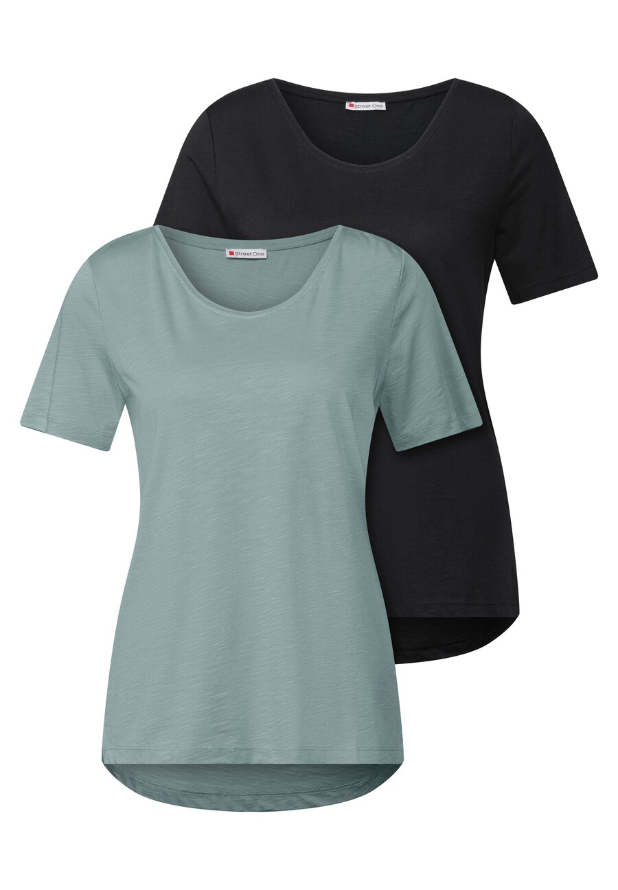 

Рубашка STREET ONE, цвет Blue/Black