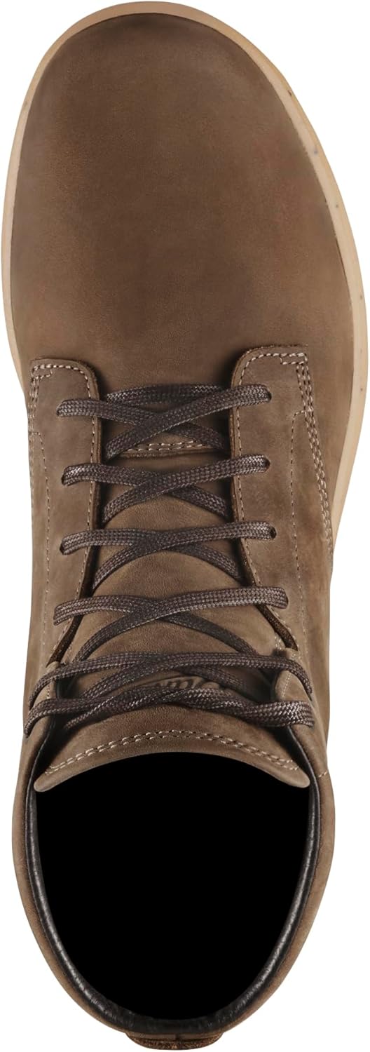 Мужские ботинки Danner Forest 5, верх из нубука, подкладка из кожи, воздухопроницаемые, подошва Nomad, складные, шоколадный — фото 3