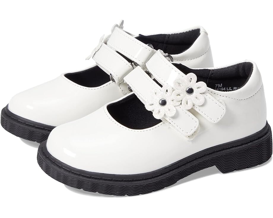 

Балетки Rachel Shoes Lil Rue, цвет Winter White Patent