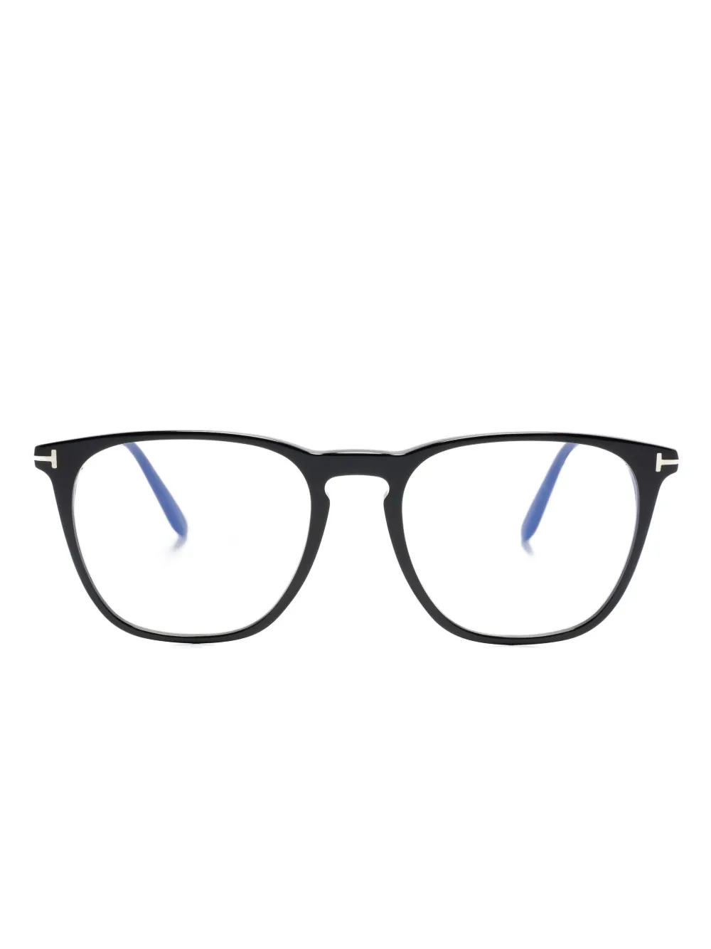 

Очки в квадратной оправе TOM FORD Eyewear, черный