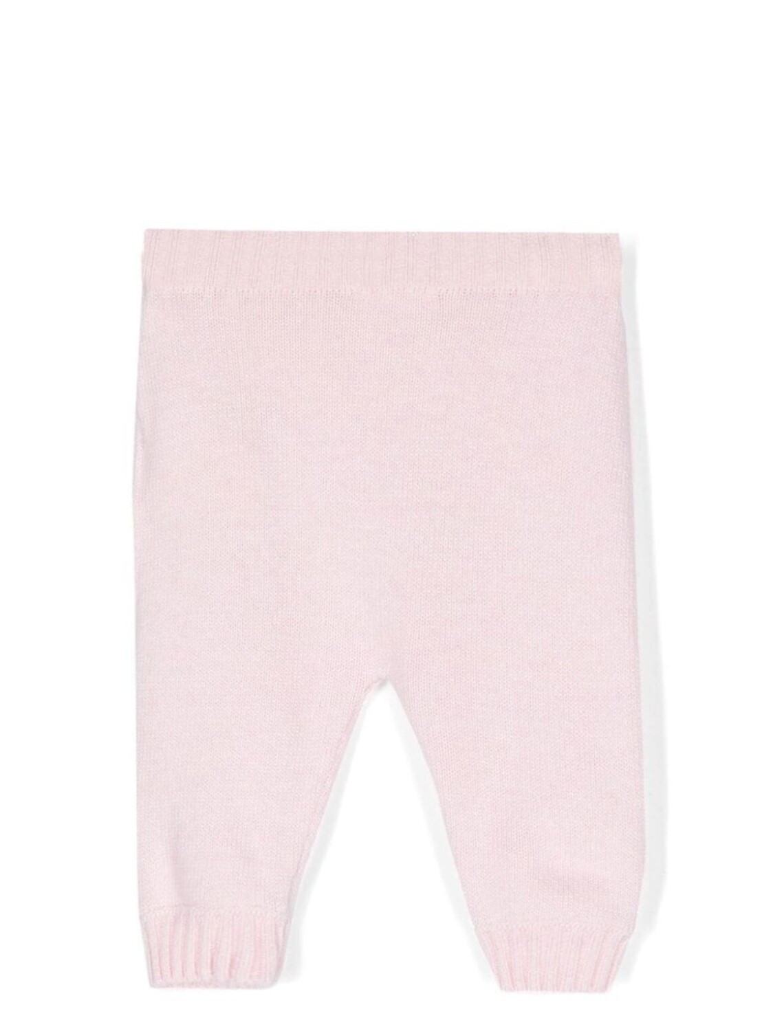 Palm Angels Kids трикотажные брюки с вышитым логотипом, розовый — фото 2