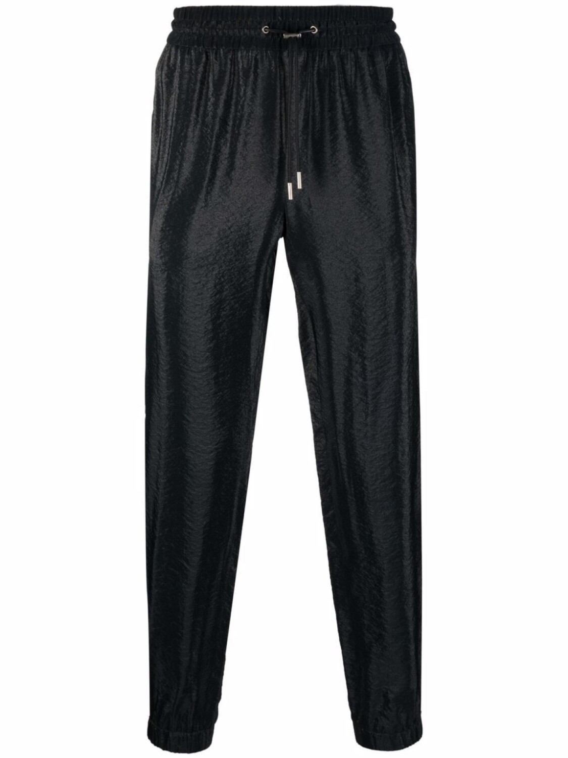 

Зауженные брюки с лампасами Saint Laurent, черный