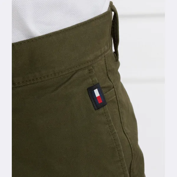 Шорты скантон стандартного кроя Tommy Hilfiger, хаки — фото 3