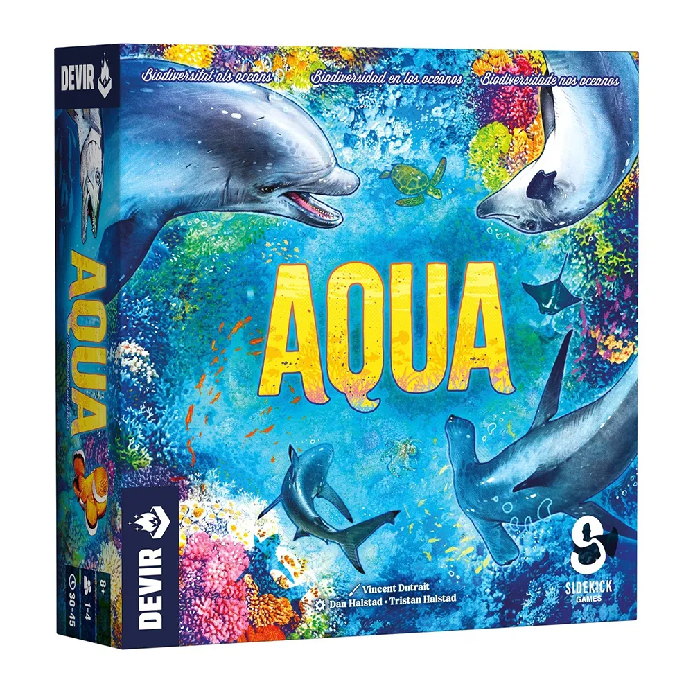 

Детская настольная игра Devir Aqua, мультиколор