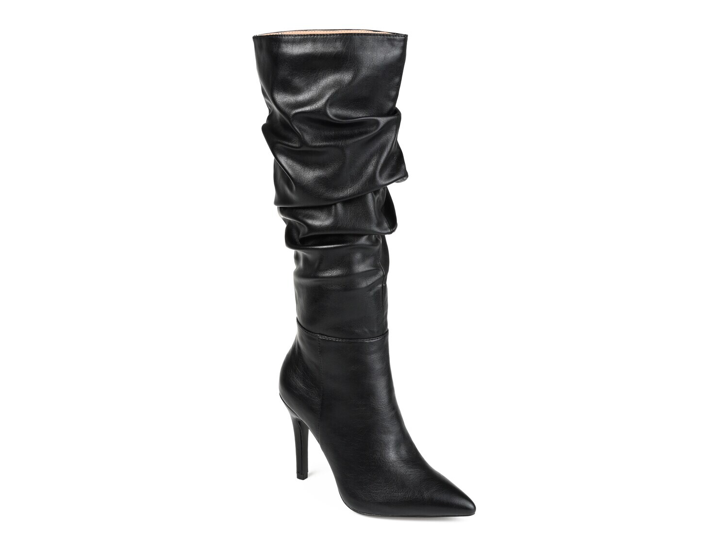 

Ботинки широкие Journee Collection Sari до икры, черный