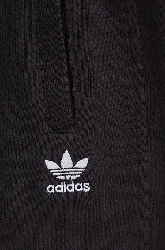 Хлопковые шорты Essential Adidas Originals, черный — фото 4