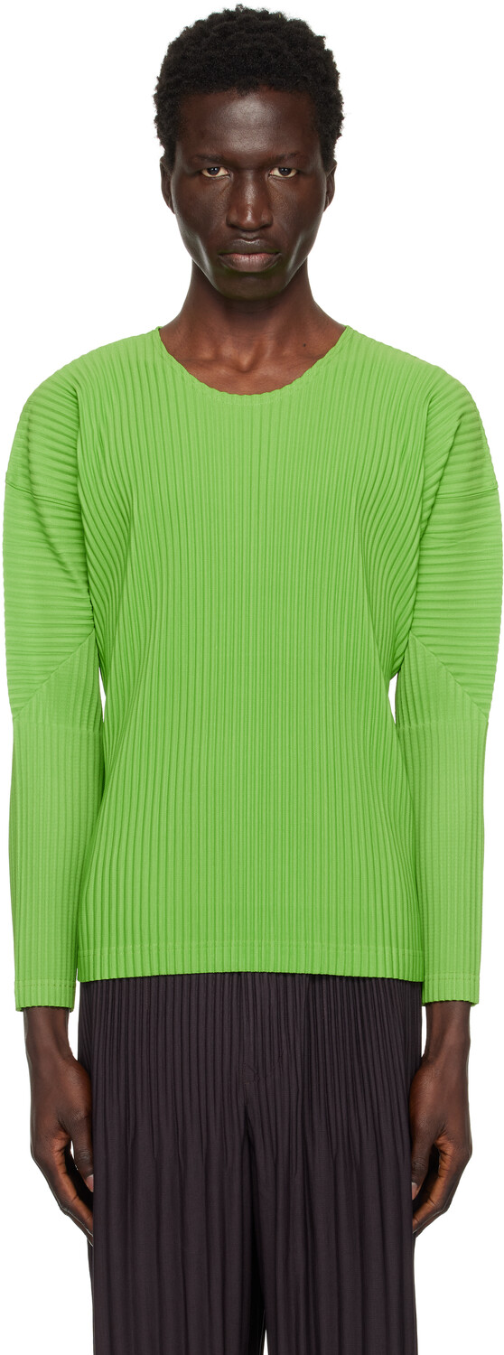 

Зеленая футболка Ronan Bouroullec Edition RB_Color Palette 2 HOMME PLISSe ISSEY MIYAKE