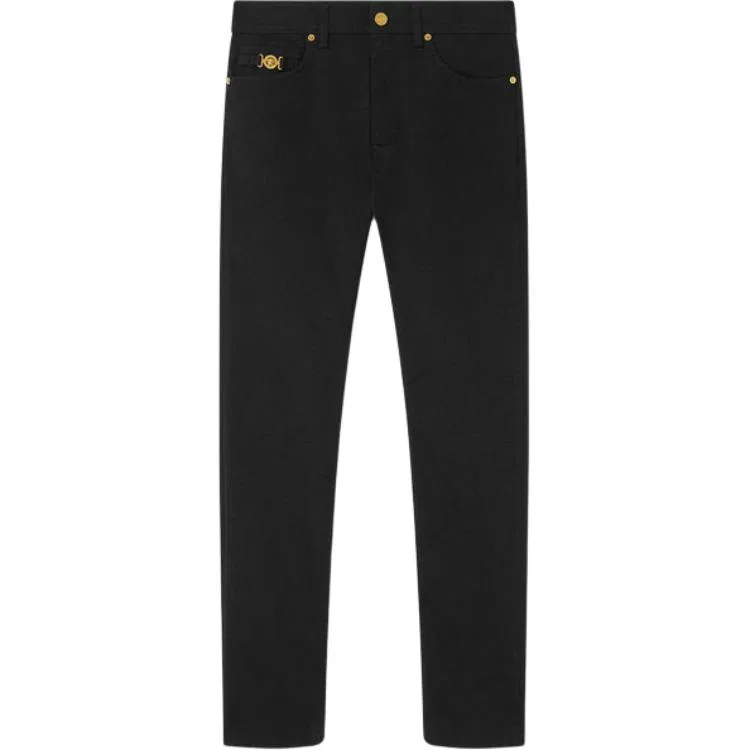 Джинсы VERSACE Slim Fit черные
