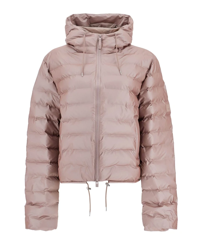 

Короткая пуховая куртка Rains, розовый
