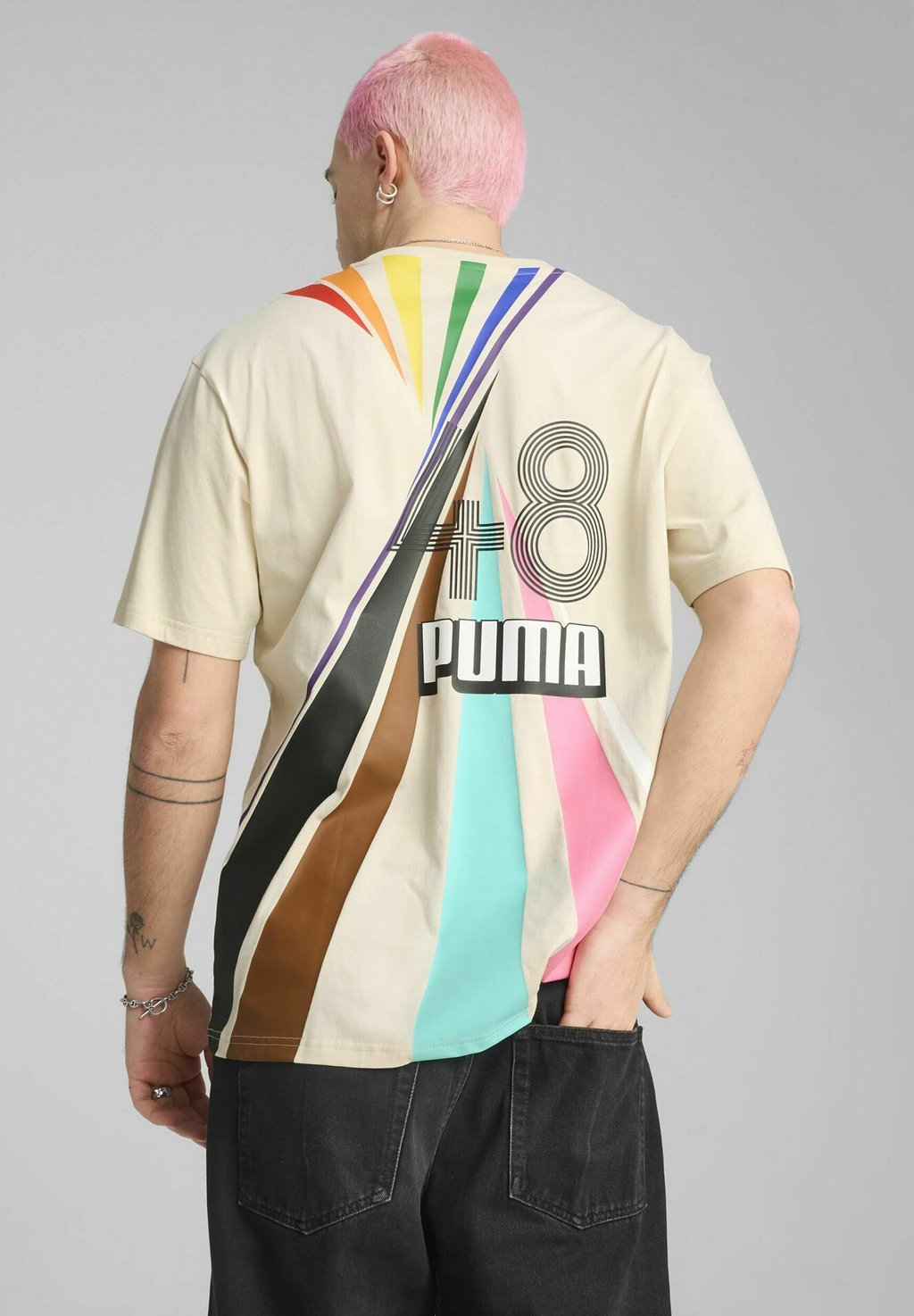

Футболка с принтом EQUAL LOVE CONFEDERATION GRAPHIC UNISEX Puma, белый