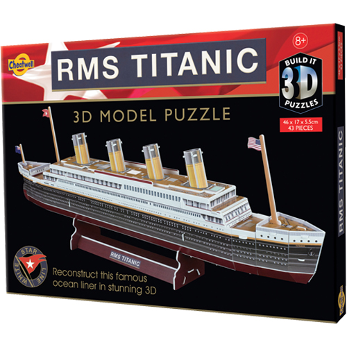 

Пазлы Build It 3D Puzzle – Titanic