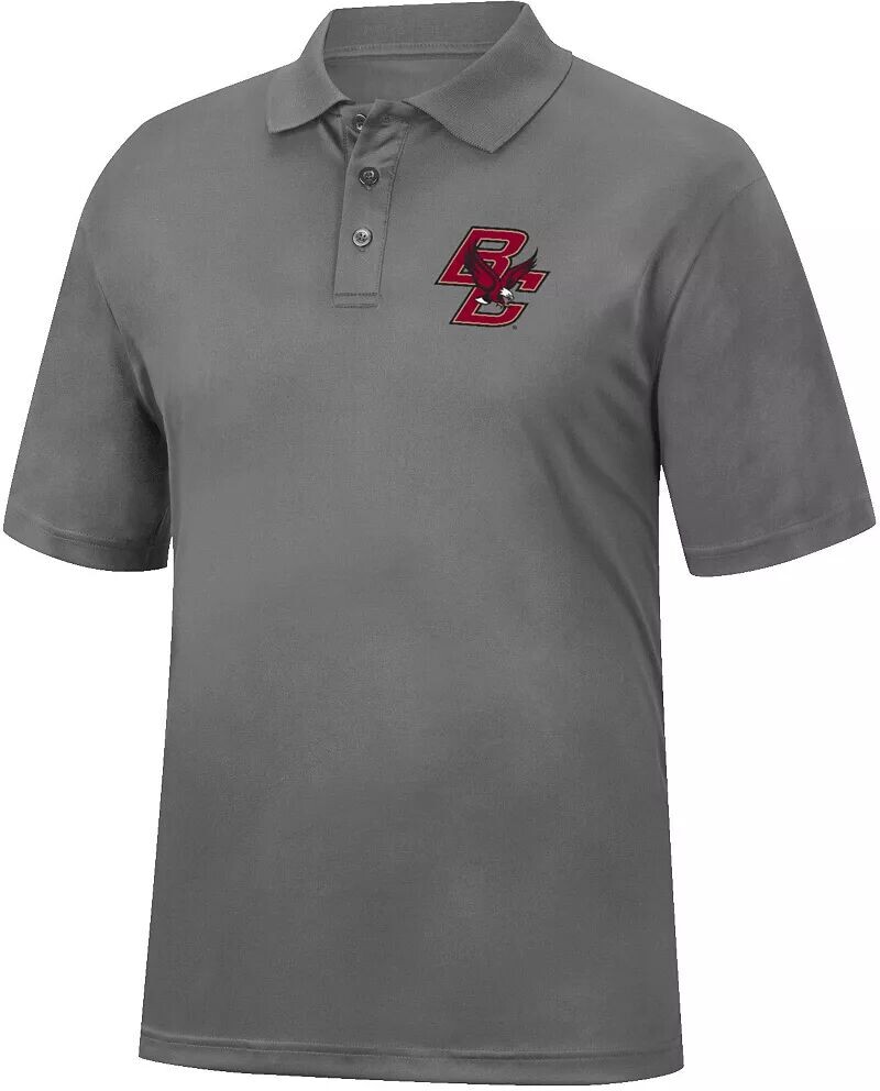 

Colosseum Мужское поло Boston College Eagles Charcoal Stance