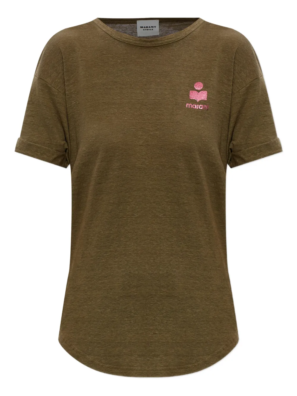 

Футболка с принтом логотипа Koldia Marant Étoile, зеленый