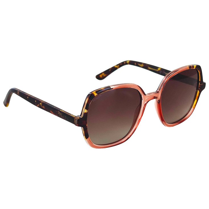 

Солнцезащитные очки Monique с розовыми черепаховыми градиентными линзами и поляризацией Moken Vision