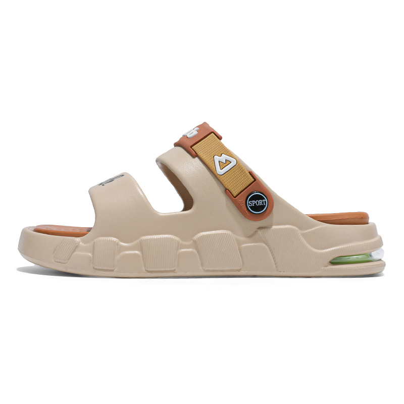 

NANJIREN Пляжные сандалии мужские коричневые/серые - хаки коричневый, цвет Khaki Brown