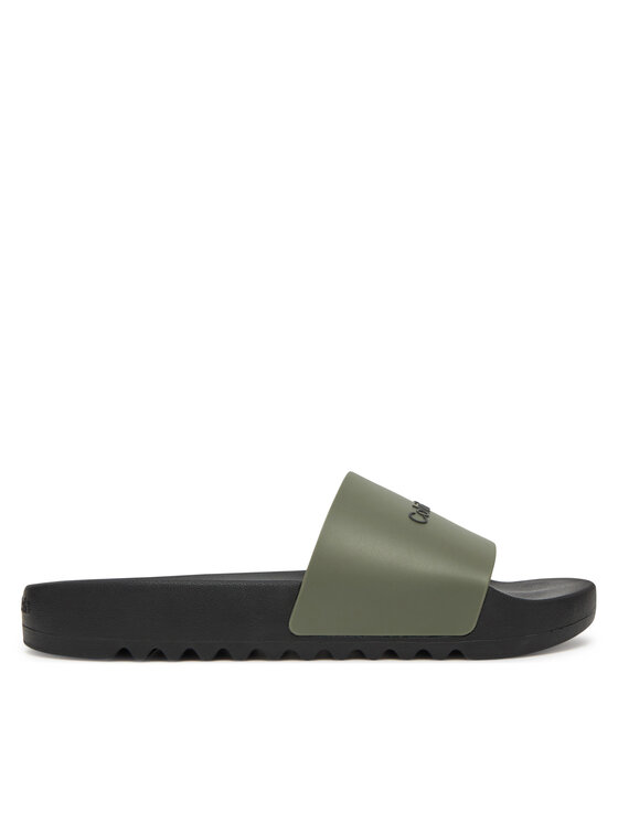 

Мюли Chunky Pool Slide Rub HM0HM01063 Calvin Klein, зеленый