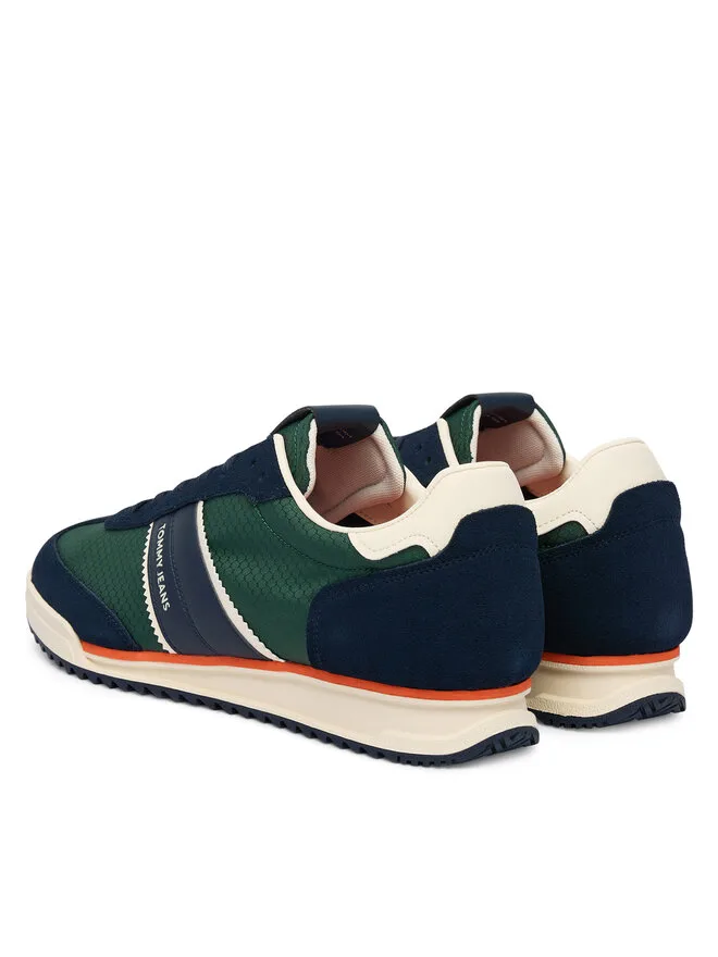 Tommy Jeans Кроссовки Tjm Retro Runner, зимние с шипами EM0EM01664, темно-синие — фото 3