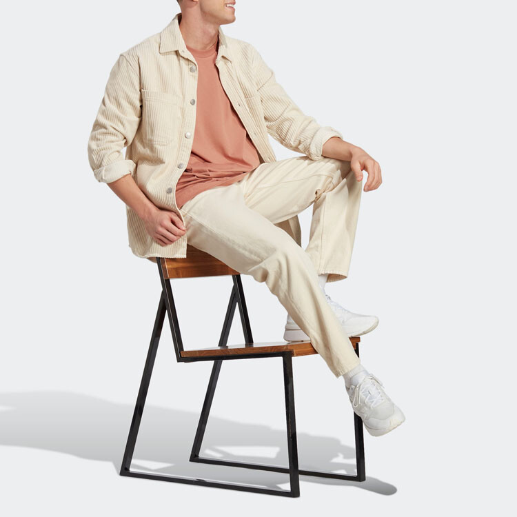 Футболка Lounge для мужчин Clay Strata Adidas, цвет Clay Strata — фото 4
