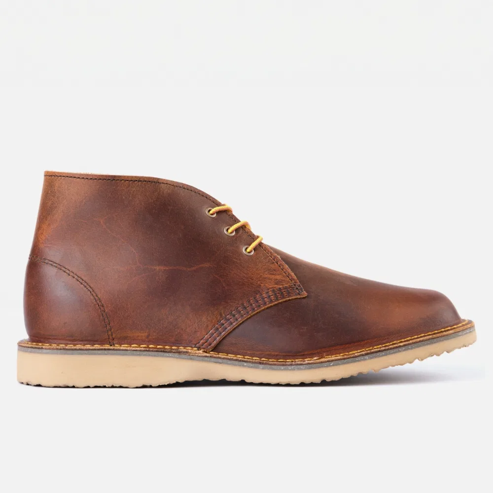 Мужские коричневые чакка Weekender 3622 Copper Rough & Tough от Red Wing Shoes — фото 4