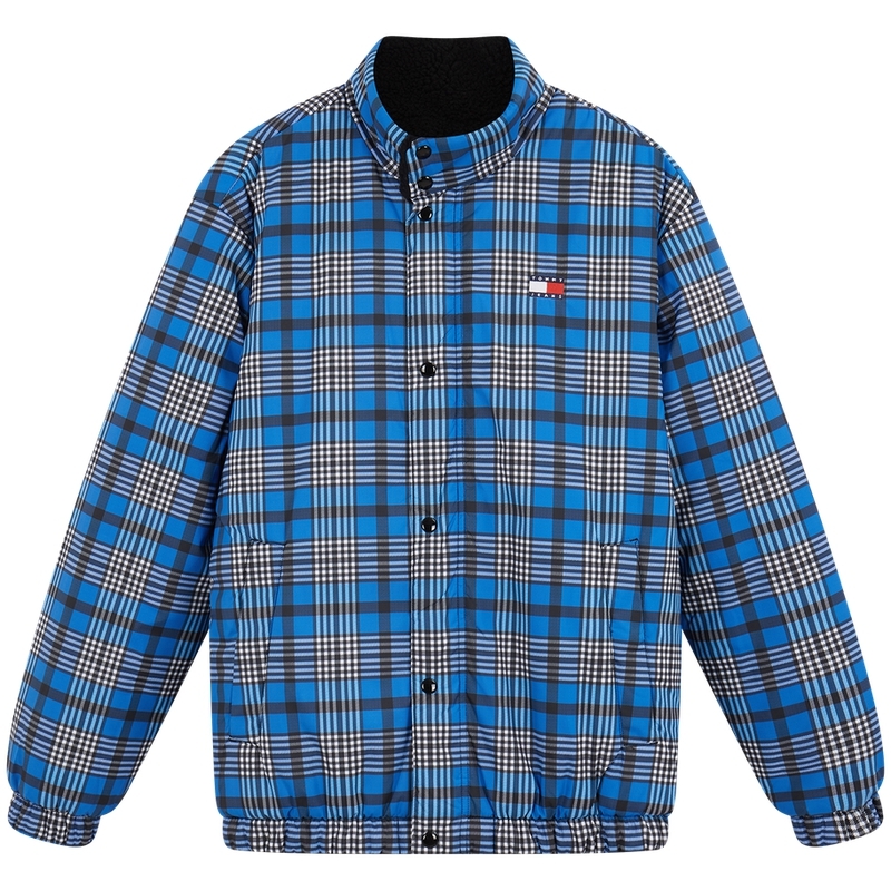 

Tommy Hilfiger Пуховик мужской, Blue Plaid/Black 0GY