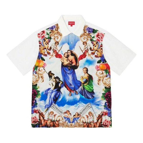 

Рубашка поло heavenly silk polo 'multi-color' Supreme, мультиколор