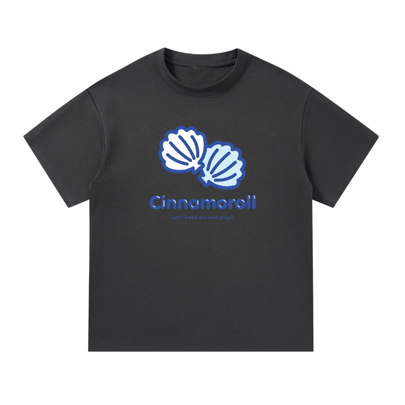 

Футболка Unisex CINNAMOROLL Yugui Dog Sanrio, темно-серый